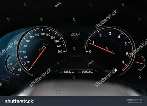 Luxury Led Car Dashboard Stock Photo (Edit Now) 1550097785