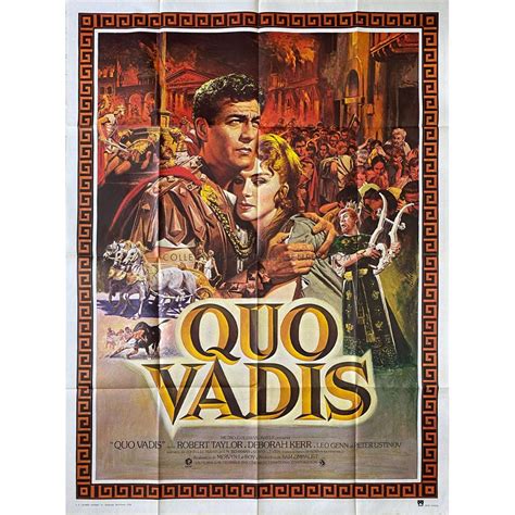 QUO VADIS French Movie Poster - 47x63 in. - 1951/R1970