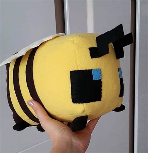 Minecraft Bee plush Minecraft gifts Game Soft toy Minecraft | Etsy