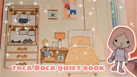 Toca Boca Quiet Book / Toca Boca Paper Doll / Toca Boca Bedroom Design / zara's paper play # ...