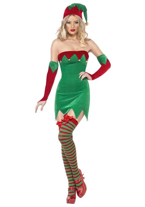 Women's Jingle Elf Costume