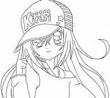 Anime Wolf Girl Coloring Pages At GetColoringscom  Free Printable sketch template