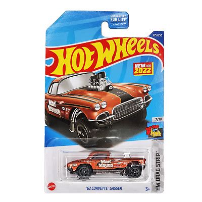 2022 HOT WHEELS ‘62 Corvette Gasser Hw Drag Strip Burnt Orange +Free Car*** £5.52 - PicClick UK