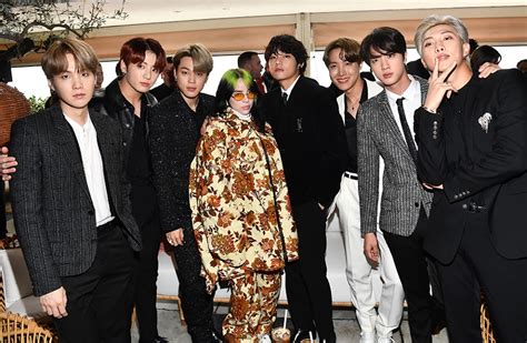 BTS x Billie Eilish In One Picture Is That Very Moment We've All Been Waiting For - Koreaboo