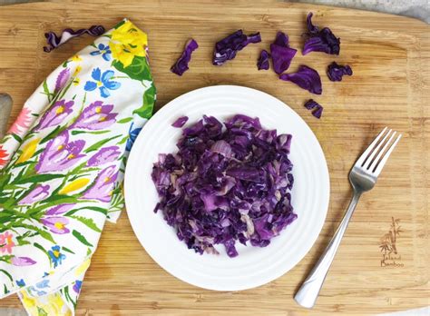 Braised Purple Cabbage | The Refined Hippie