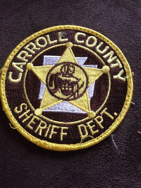 Carroll County Sheriff's Office Sheriff Badge, Police Badge, Military Police, Nebraska, Oklahoma ...