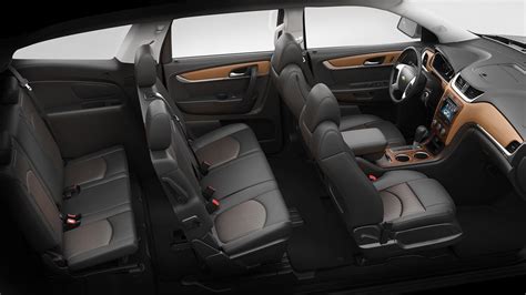 love the black interior and soooo roomy! 2014 Chevy Traverse ...