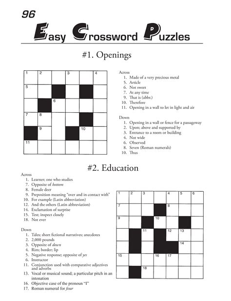 Free Blank Crossword Puzzle Template Printable Printable Templates - Vrogue