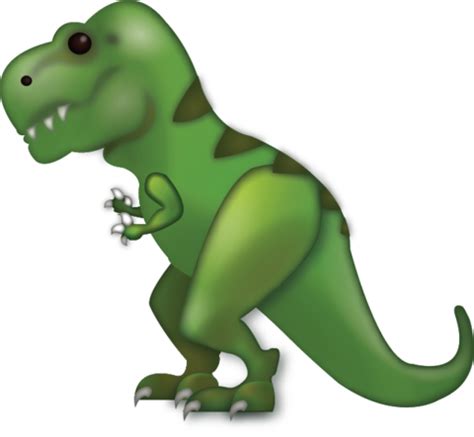 T-Rex Emoji [Free Download IOS Emojis] | Emoji Island | Emoji, Cool emoji, Rex