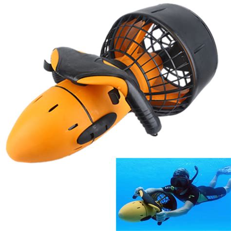 Waterproof 300W Electric Underwater Sea Scooter Dual Speed Propeller ...