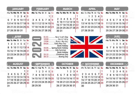 20+ Calendar 2021 Uk With Bank Holidays - Free Download Printable ...