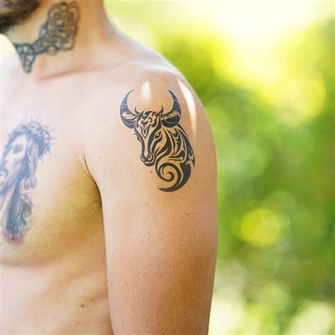 Tribal Bull Tattoo – TattooIcon