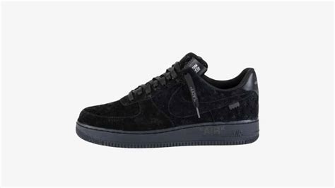 Louis Vuitton x Nike Air Force 1 Black - Le Site de la Sneaker