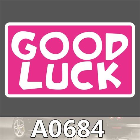 Aliexpress.com : Buy Bevle A0684 Good Luck Suitcase Waterproof Sticker ...