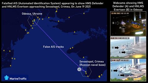 Positions of Two NATO Ships Were Falsified Near Russian Black Sea Naval Base - USNI News