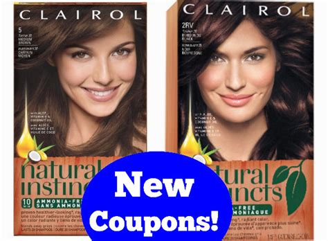 New Clairol Coupons – Natural Instincts As Low As $2.49!