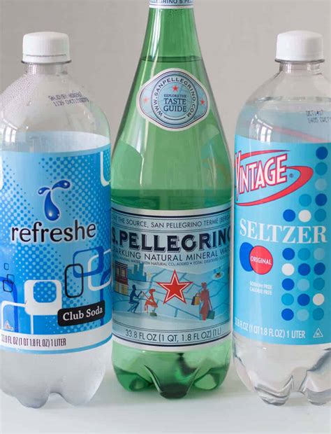 Club Soda, Seltzer, Mineral Water - What's the Difference?