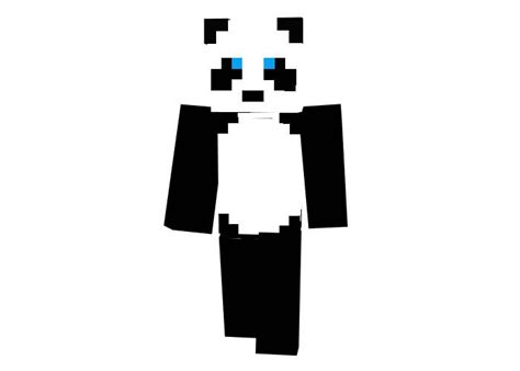 Panda Skin | Minecraft Animal Skins | Minecraft skins panda, Minecraft skins, Panda face painting