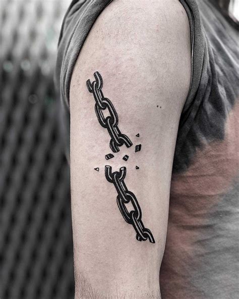 traditional broken chain tattoo - toolvictorinoxpurchase