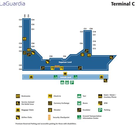 La Guardia Airport Map (LGA) - Printable Terminal Maps, Shops, Food, Restaurants Maps ...