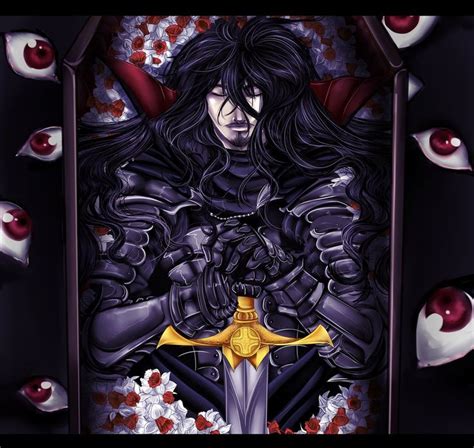 My friend said: -Alucard should play the piano. I ask: -Why? -Because he has got long fingers XD ...