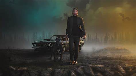 Resolution & Background, John Wick Mustang HD wallpaper | Pxfuel