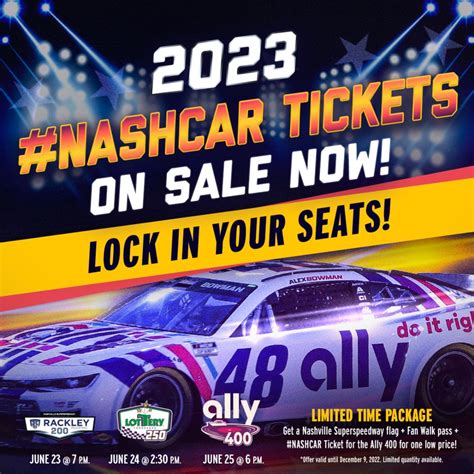 Ally 400 Tickets | Events | Nashville Superspeedway