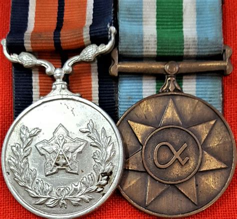 SOUTH AFRICAN DEFENCE FORCE GENERAL SERVICE & UNITAS MEDAL GROUP – JB Military Antiques