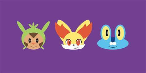 Pokemon: Kalos Starters by TomCyberfire on DeviantArt