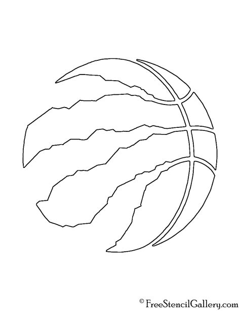 NBA Toronto Raptors Logo Stencil | Free Stencil Gallery