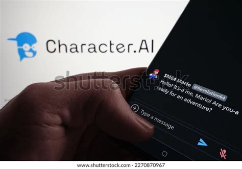 Character Ai Chatbot Example Seen On Stock Photo 2270870967 | Shutterstock