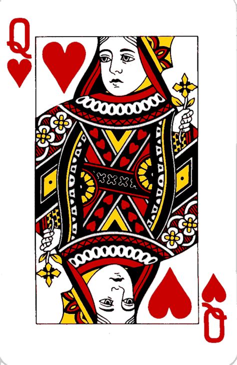 Courts on playing cards