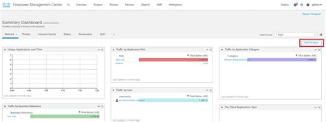 Configure Firepower Management Center to Display Interface Bandwidth ...