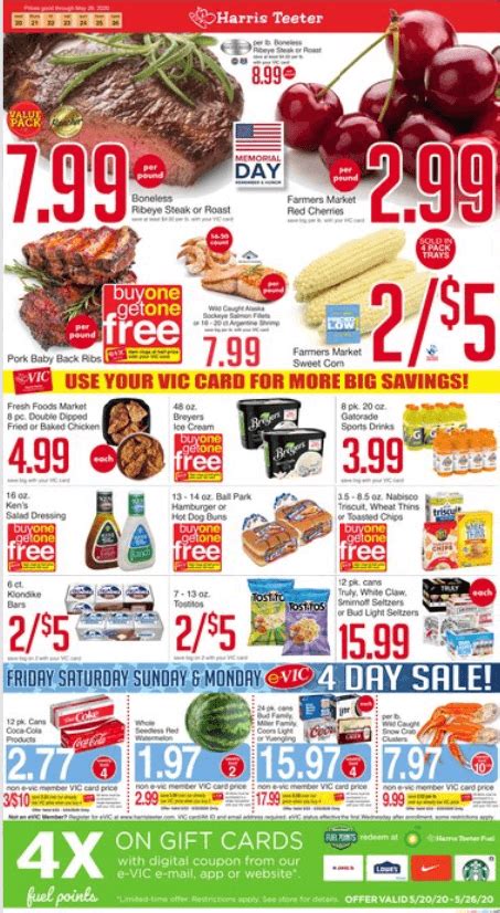 Harris Teeter Weekly Ad May 20 – May 26, 2020