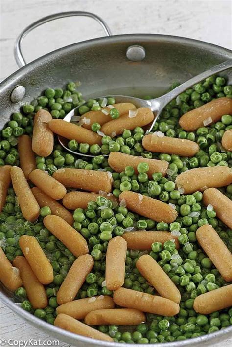 Butter Peas and Carrots - CopyKat Recipes