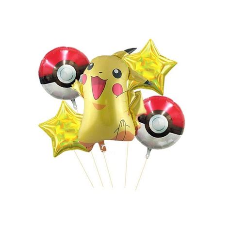 Pokemon Balloon Birthday Party Decoration Pokemon Ball | Etsy in 2022 ...