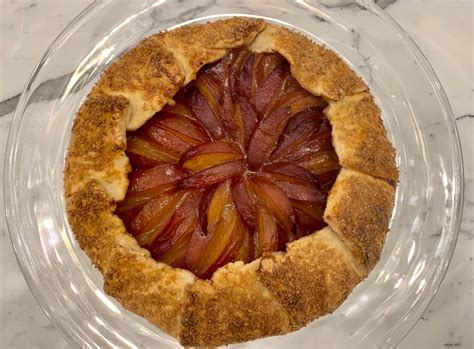 Pretty Plum Galette — Prep My Recipe