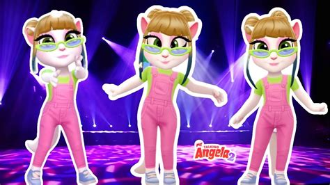 Angela New Outfit Dance - My Talking Angela 2 #mytalkingangela2 - YouTube