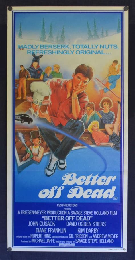 All About Movies - Better Off Dead Daybill Poster Original 1985 John ...