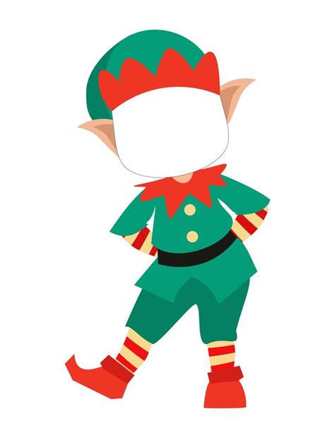 an elf with red hair and green pants is standing in front of a white ...