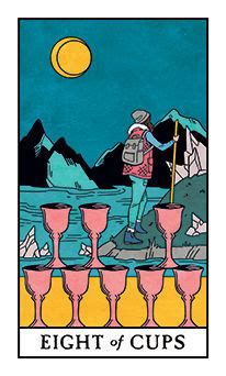 Eight of Cups Tarot Card Meanings | Tarot.com