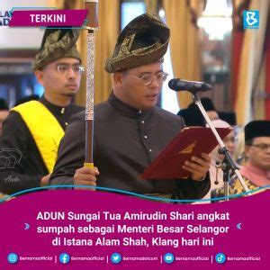 Biodata Menteri Besar Selangor, Datuk Seri Amirudin Shari