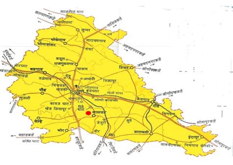 Detailed Map Of Pune