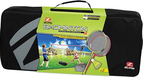 Portable Badminton Set with Freestanding Base – Shop876kids