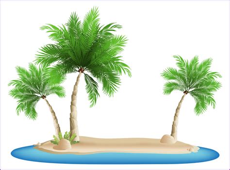 Island Clipart : Deserted Island Illustrations, Royalty-Free Vector ...