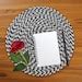 Black and White Placemats Set of 4 Cotton Can Be Used as Farmhouse ...