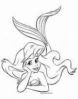 Little Mermaid Coloring Pages Free Printable sketch template