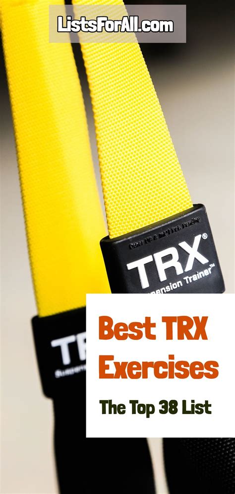 Best TRX Exercises: 38 Exercises You Need To Try in 2020 | Trx workouts, Trx, Trx straps