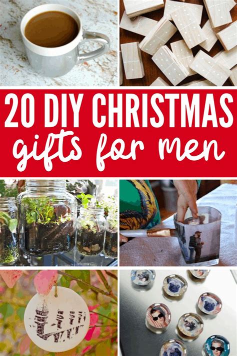 20 DIY Christmas Gifts for Men | Cadeau noel fait main, Cadeau noel, Noel