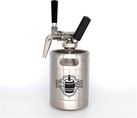 Keg Smiths Nitro Cold Brew Keg System - Nitrogen Portable Draft Keg ...